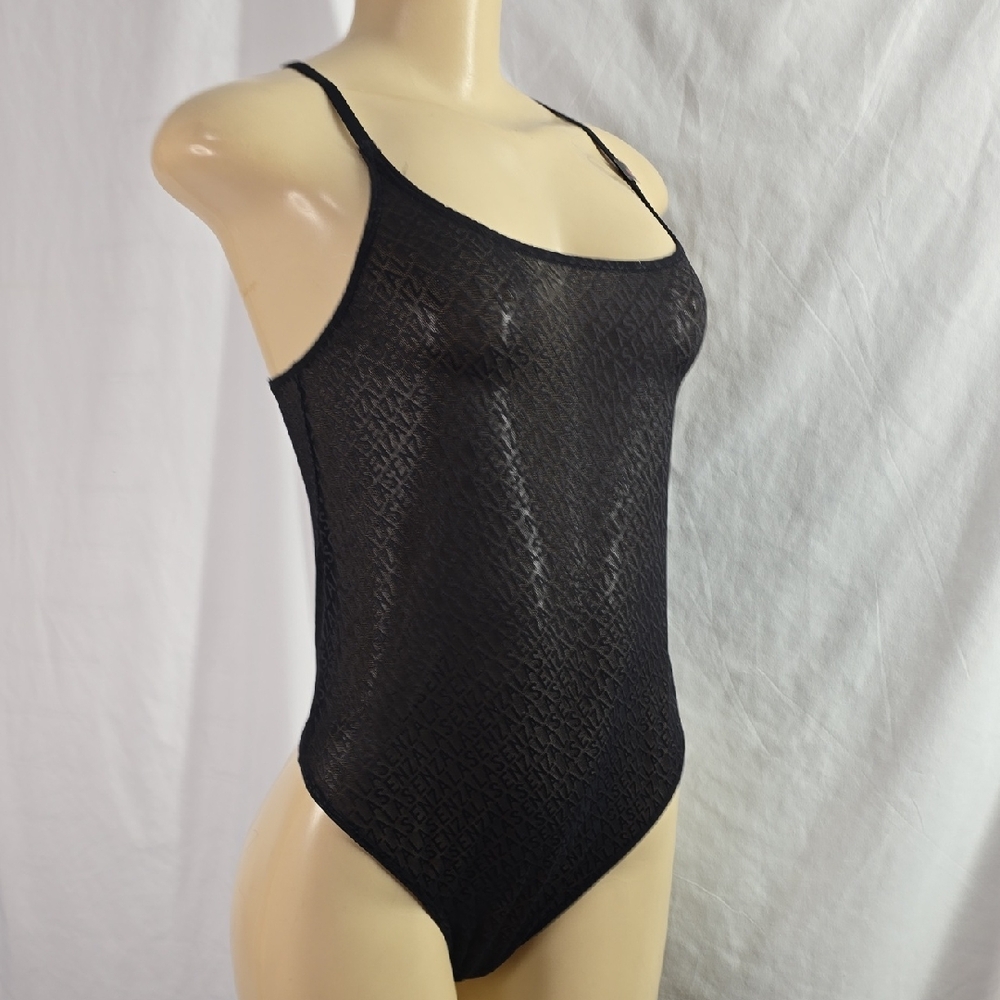 LaSenza Black Sheer Bodysuit